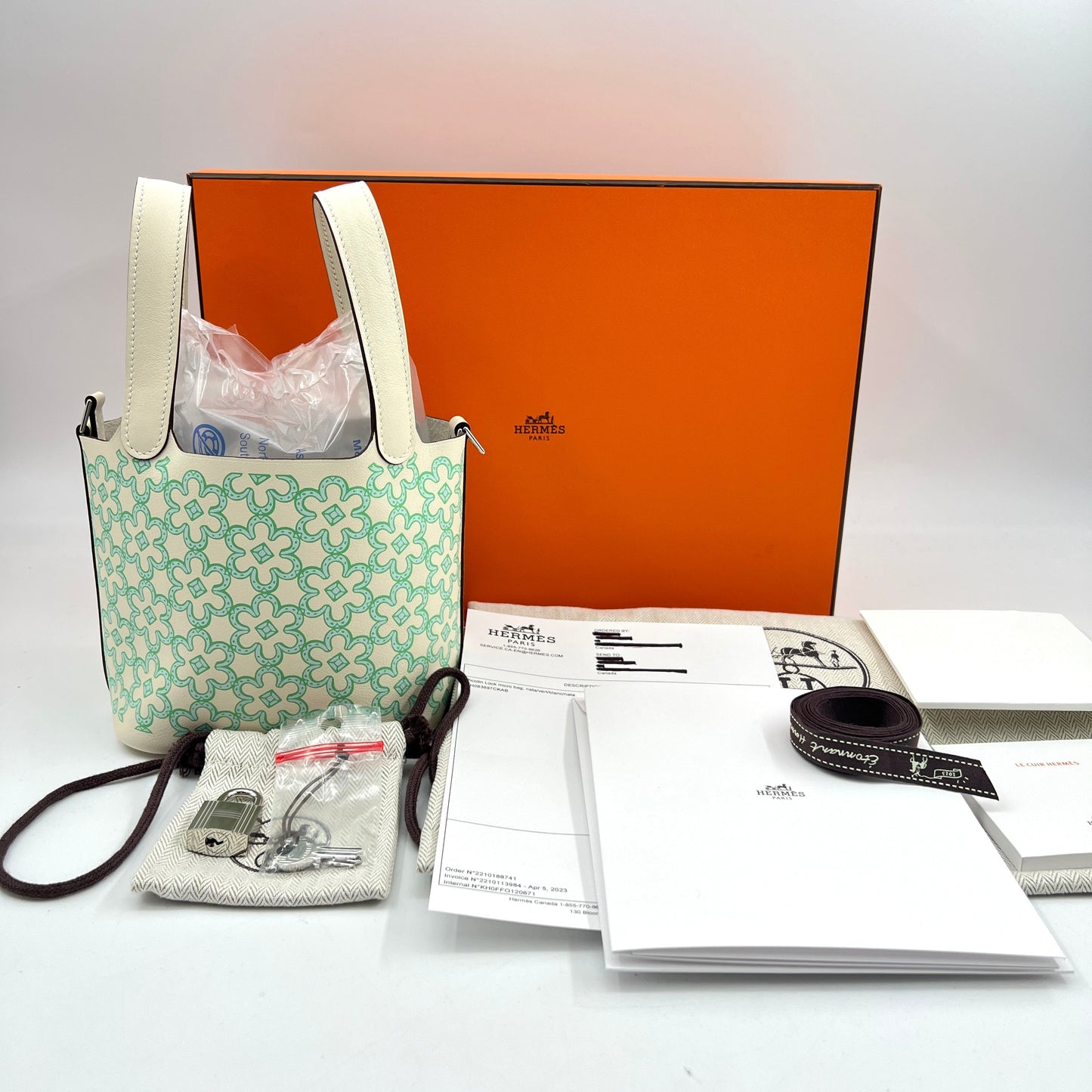 Luxury Hermes Picotin Lock micro Bag