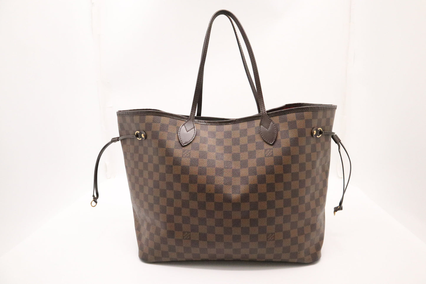 Luxury Women's Tote Bag | Louis Vuitton Neverfull GM in Damier Ebene Canvas