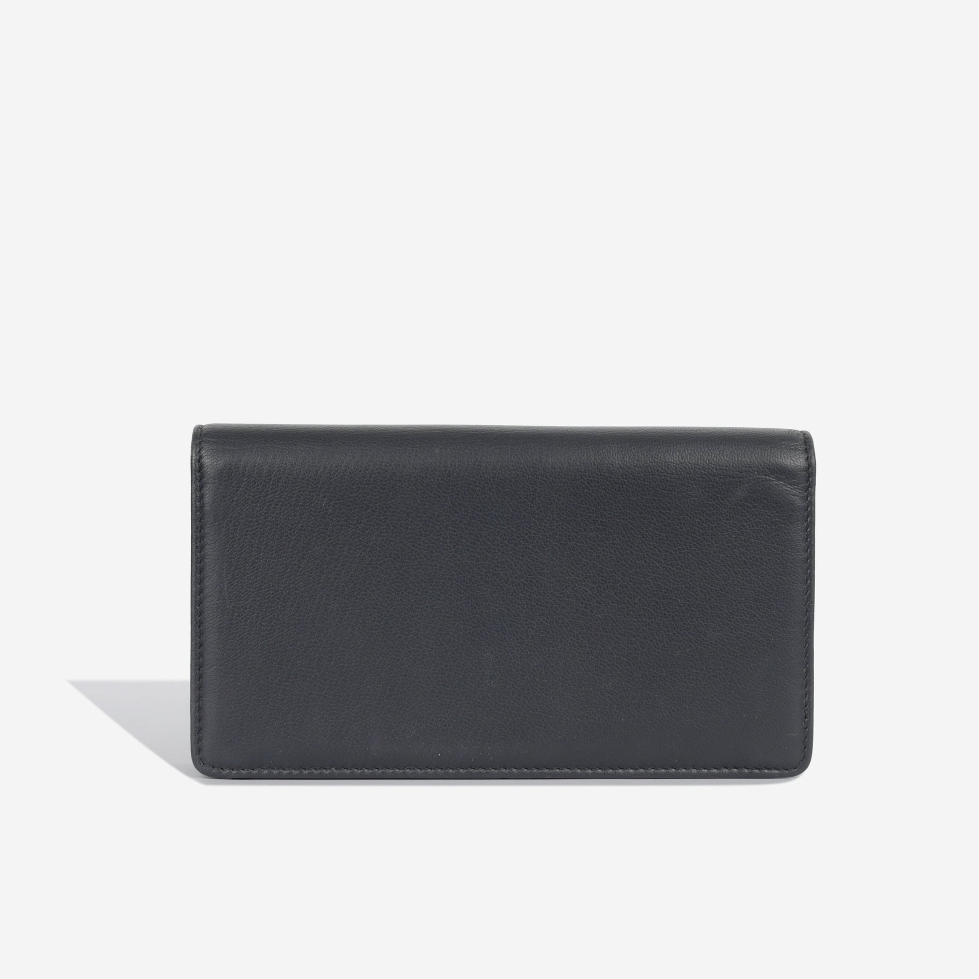 Chanel CC Studded Wallet - Black