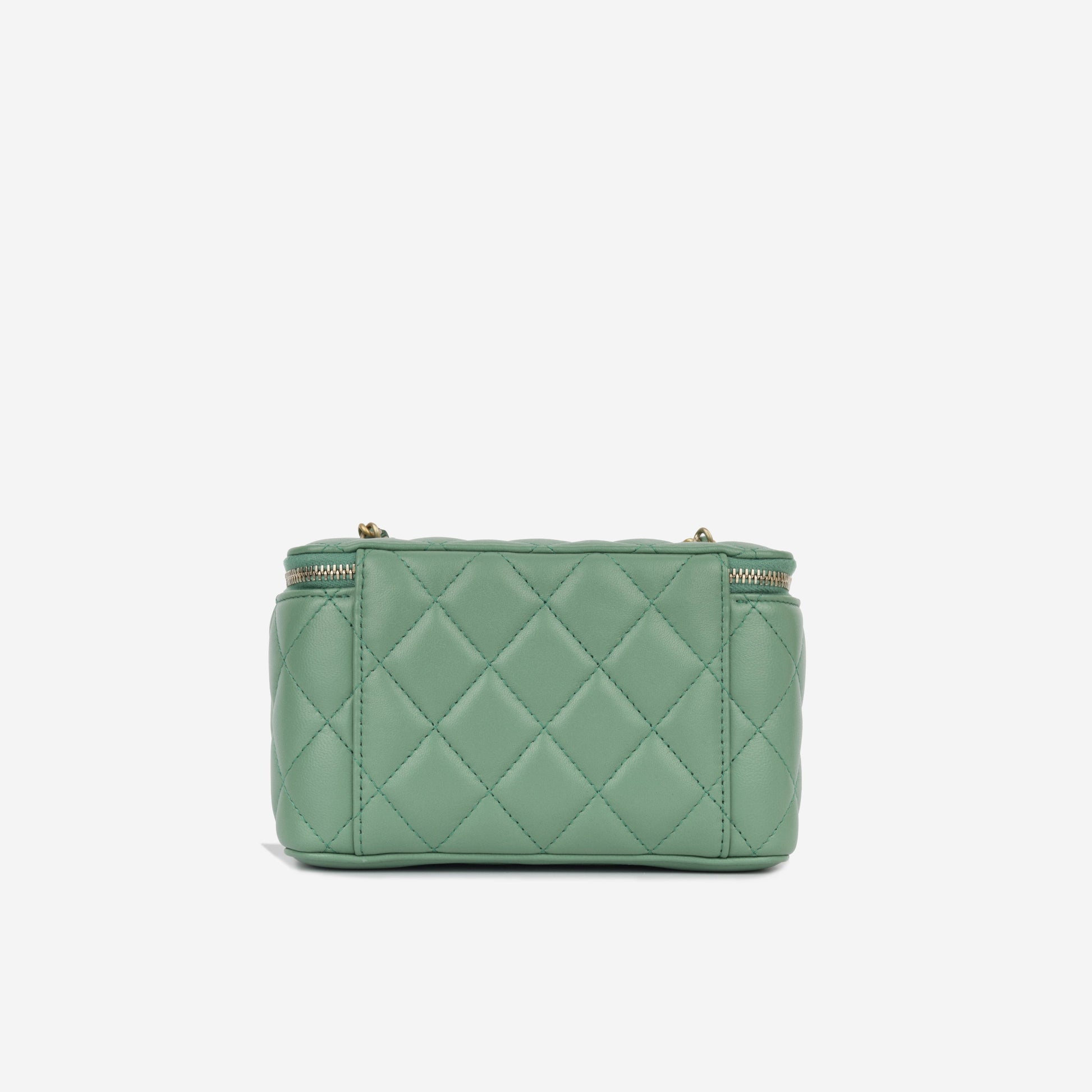 Chanel Small Vanity on Chain Pearl Crush