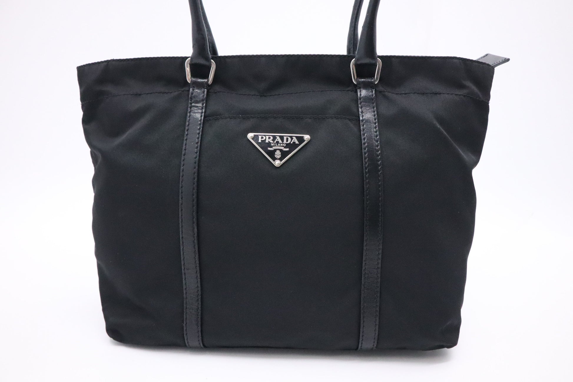 Prada Shoulder Bag in Black Nylon