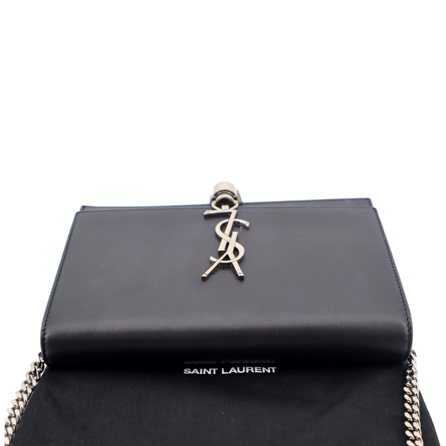SAINT LAURENT Kate Tassel Leather Crossbody Bag Black