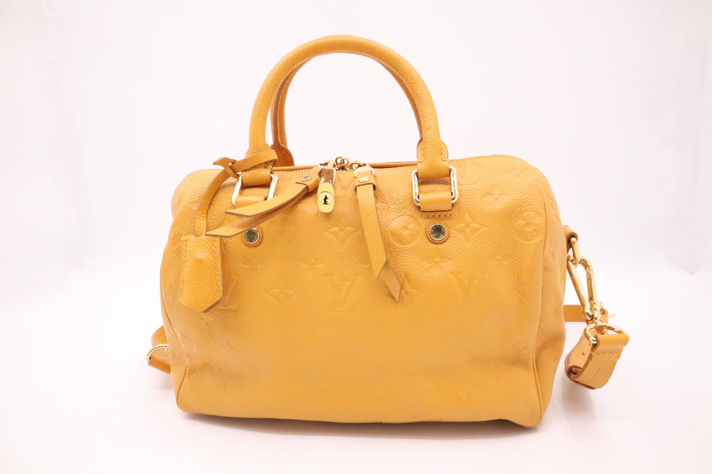Louis Vuitton Speedy in Yellow Empreinte Leather