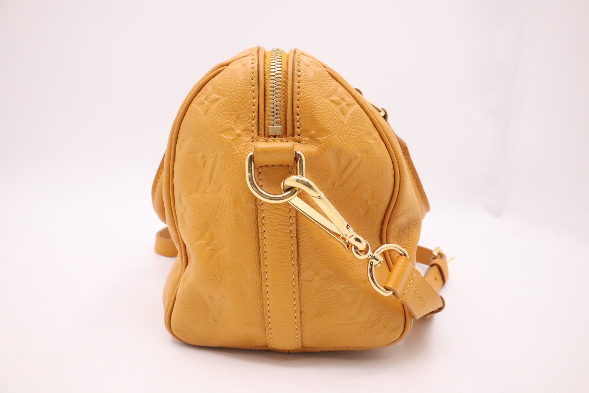 Louis Vuitton Speedy in Yellow Empreinte Leather