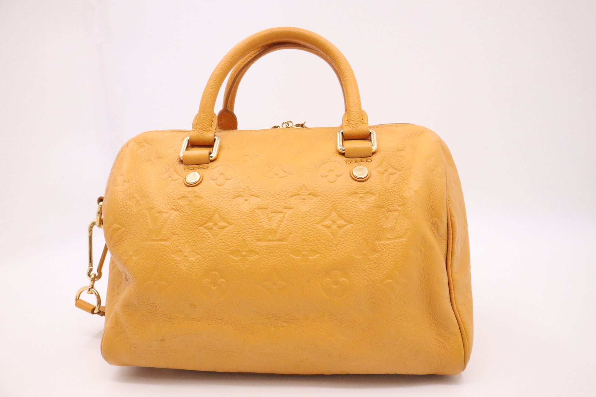 Louis Vuitton Speedy in Yellow Empreinte Leather