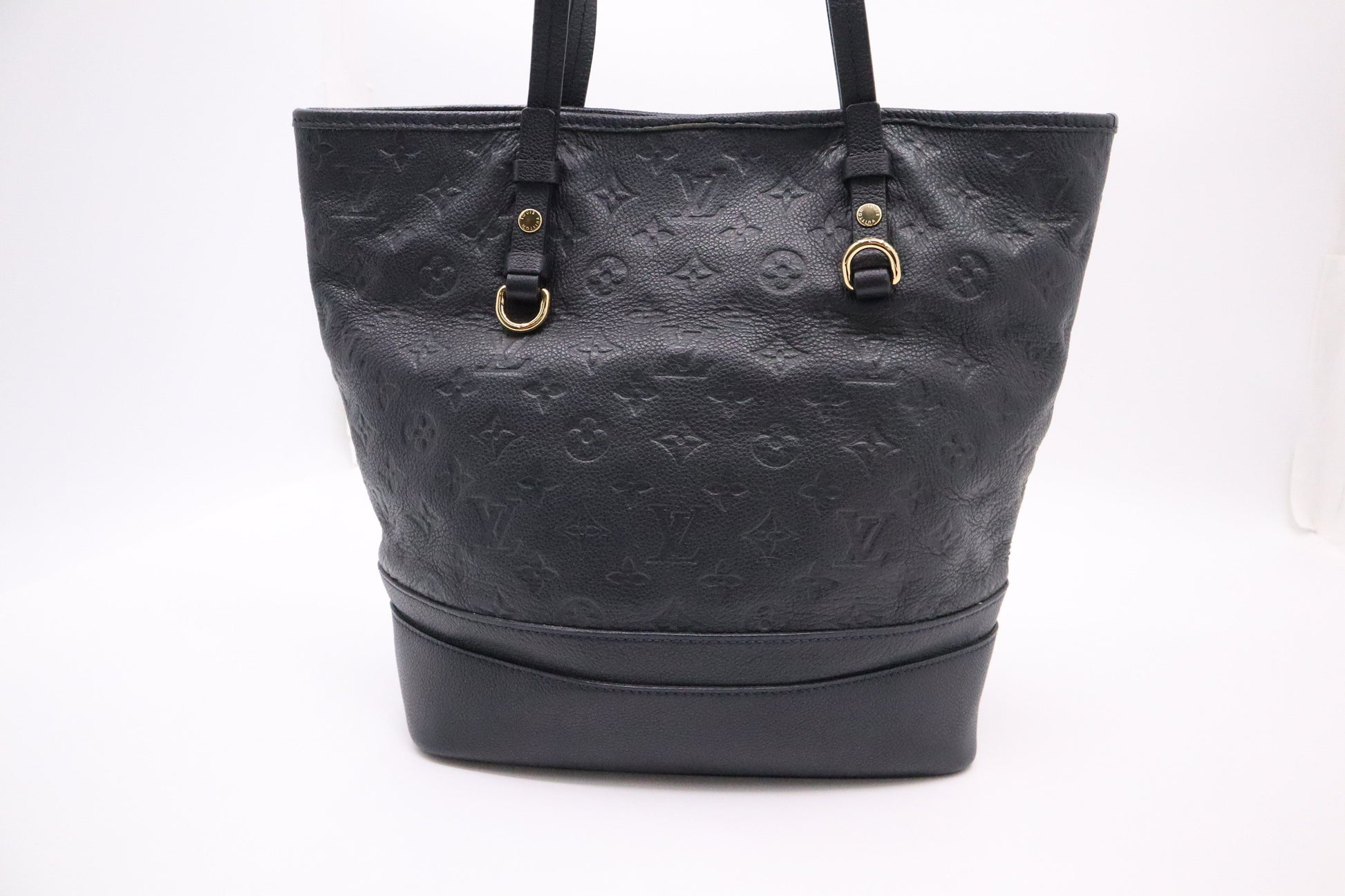 Louis Vuitton Citadine in Navy Blue Empreinte Leather