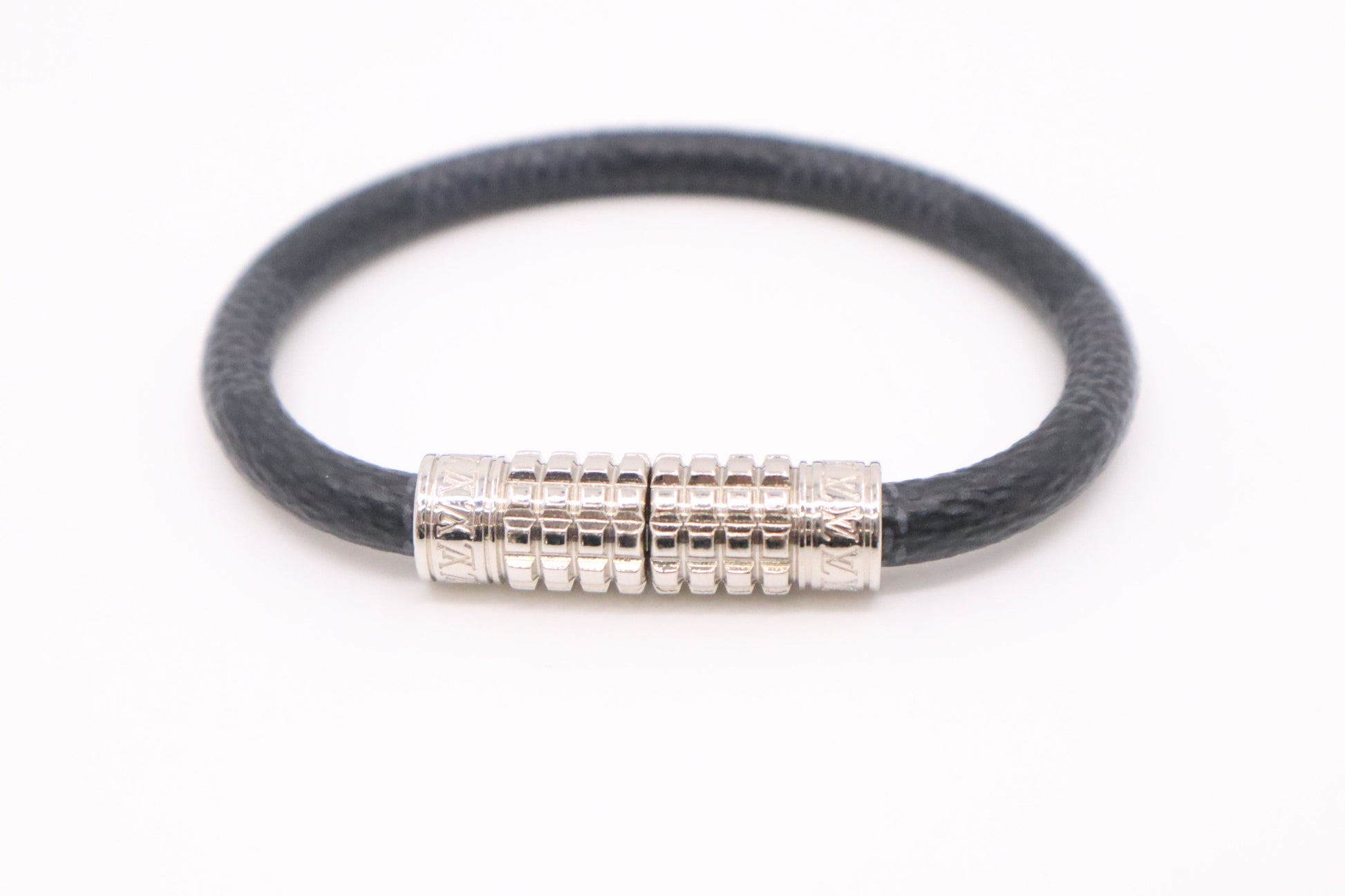 Louis Vuitton Digit Bracelet in Damier Graphite Canvas