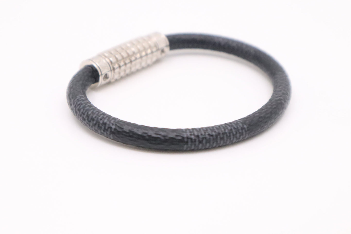 Louis Vuitton Digit Bracelet in Damier Graphite Canvas
