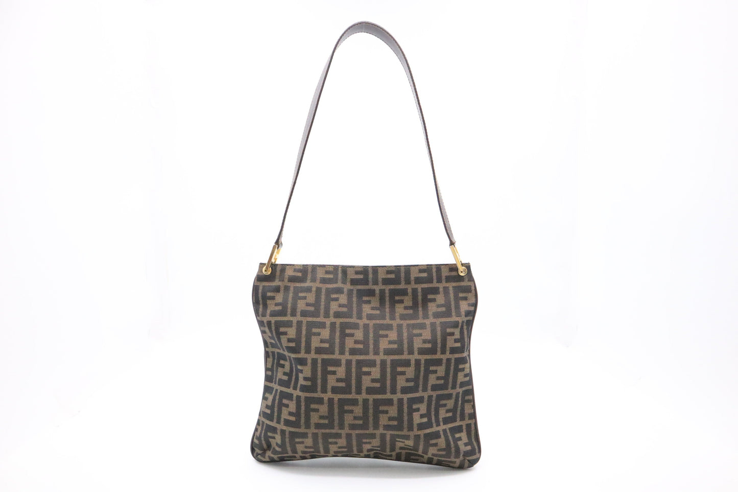 Fendi Shoulder Bag in Zucca Canvas