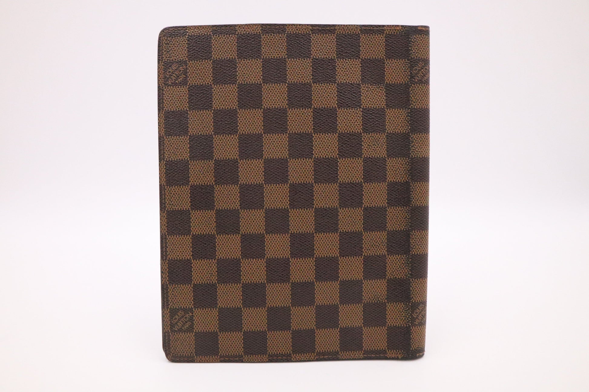 Louis Vuitton Bureau Agenda MM in Damier Ebene Canvas