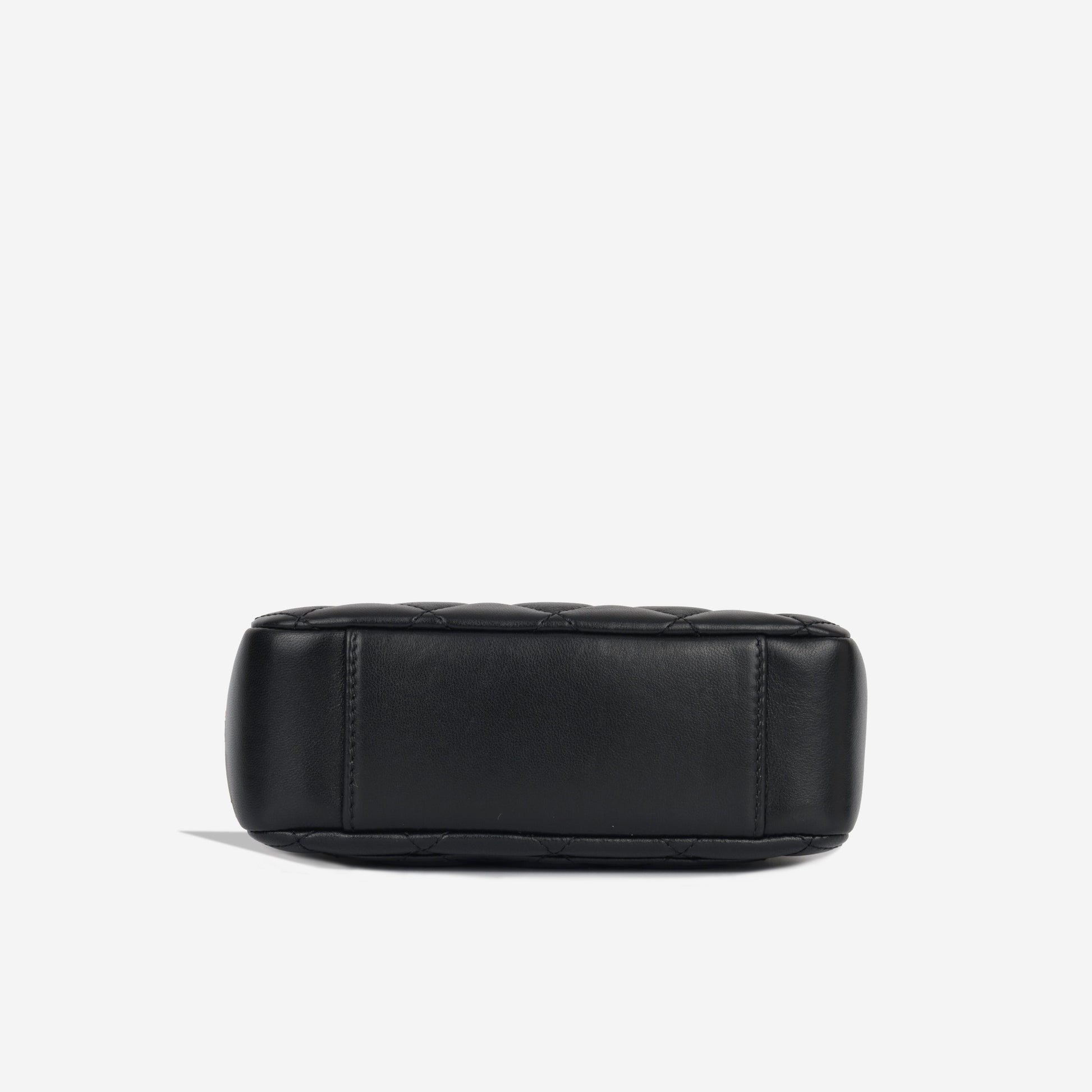 Chanel Mini Camera Pearl Crush - Black Lambskin