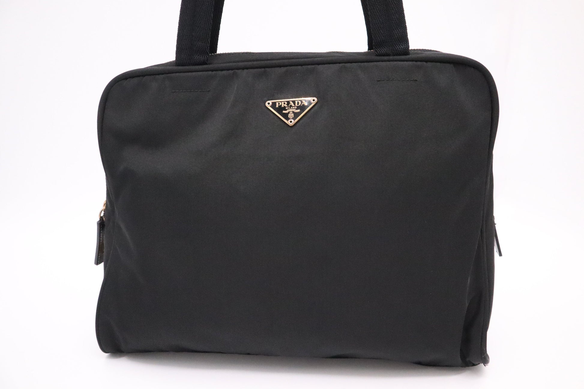 Prada Shoulder Bag in Black Nylon