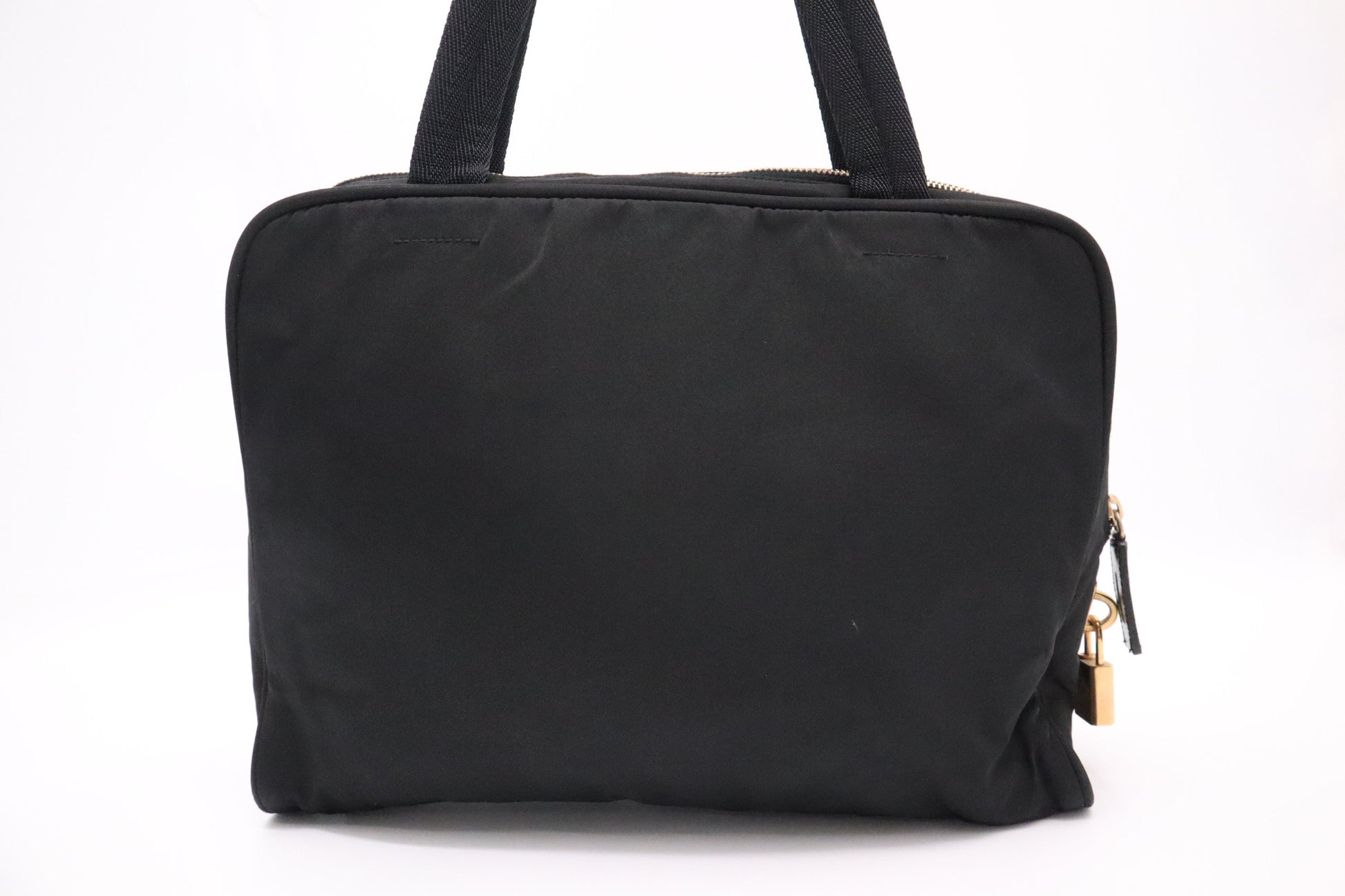 Prada Shoulder Bag in Black Nylon