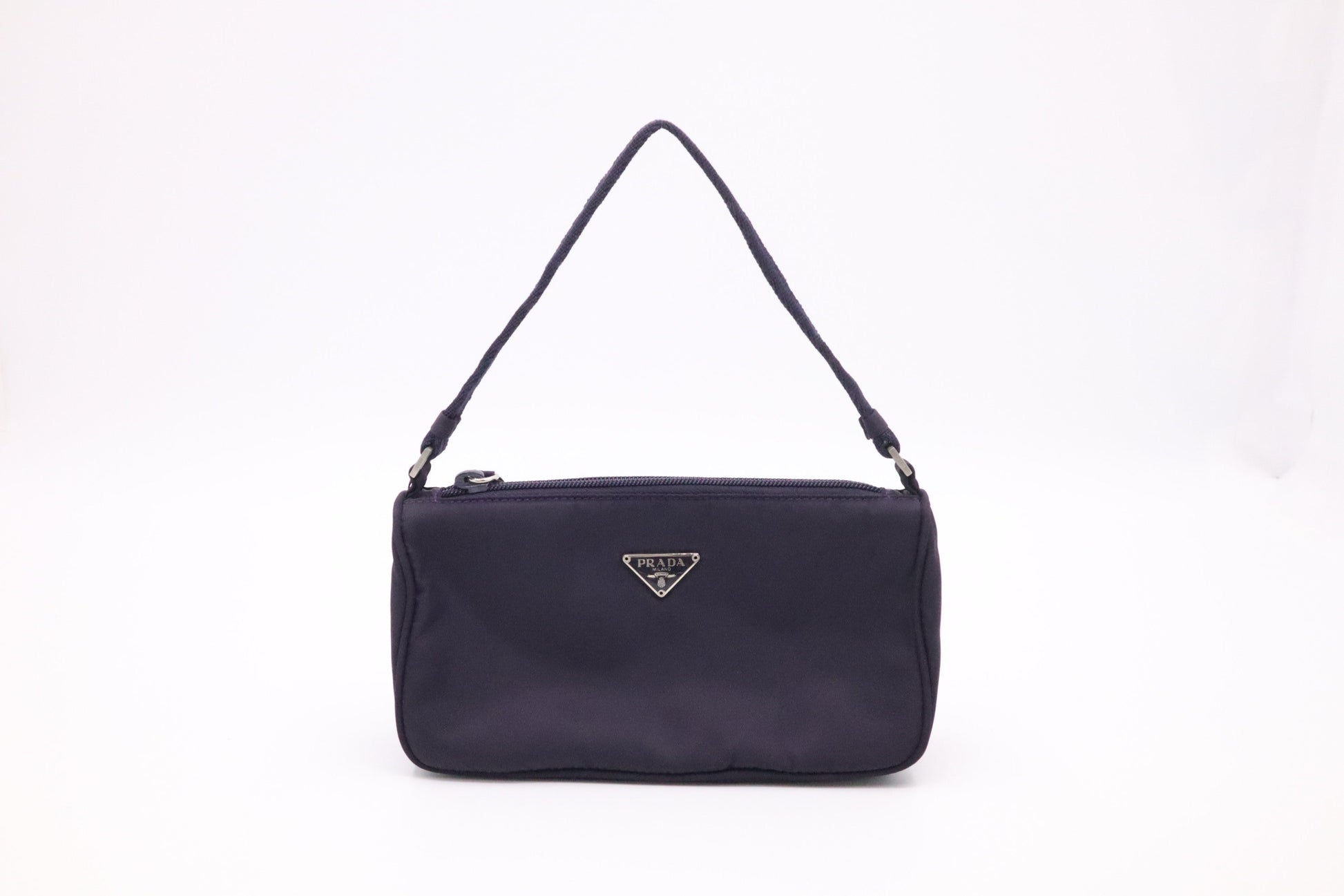 Prada Handbag in Purple Nylon