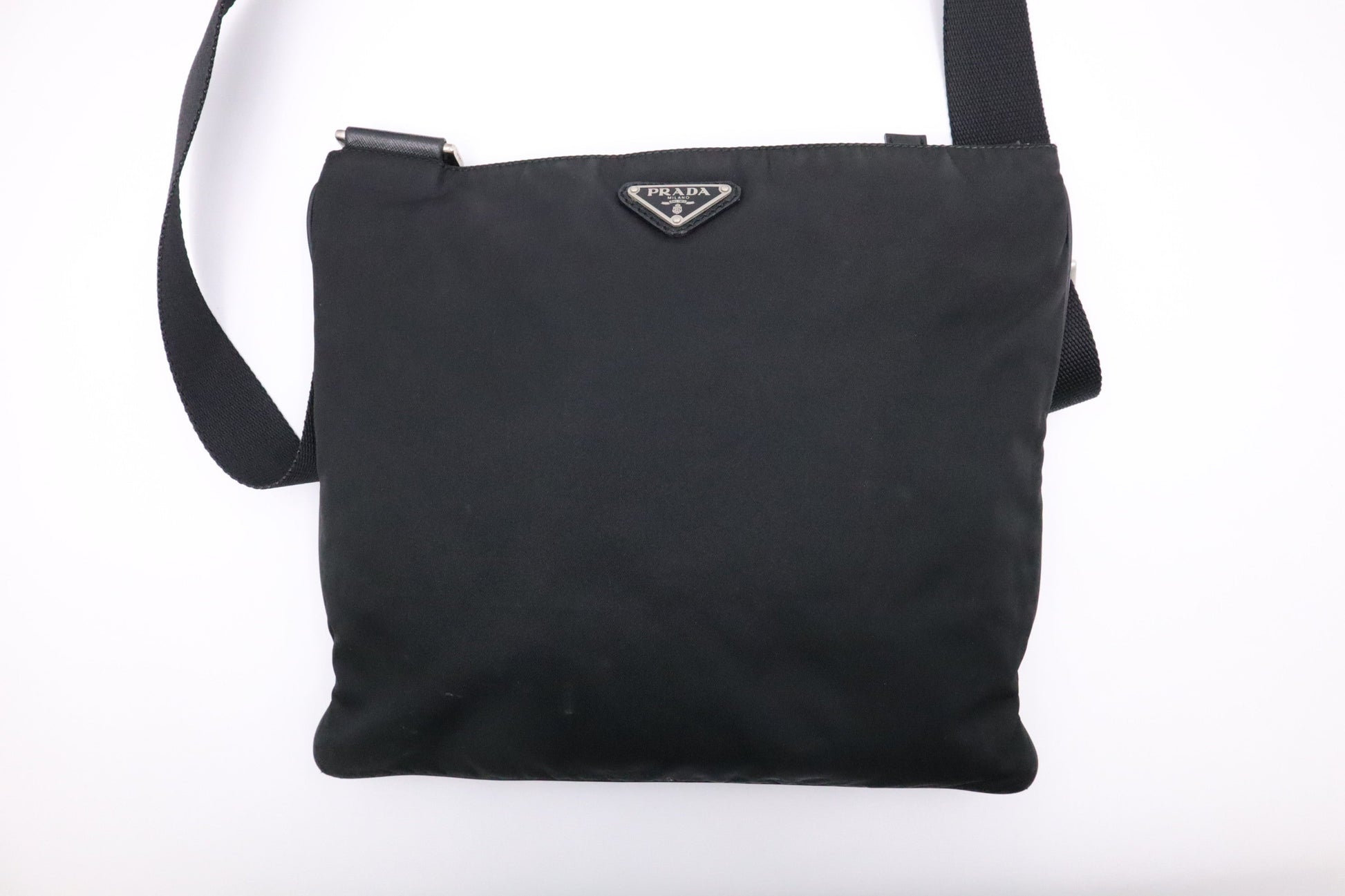 Prada Crossbody in Black Nylon