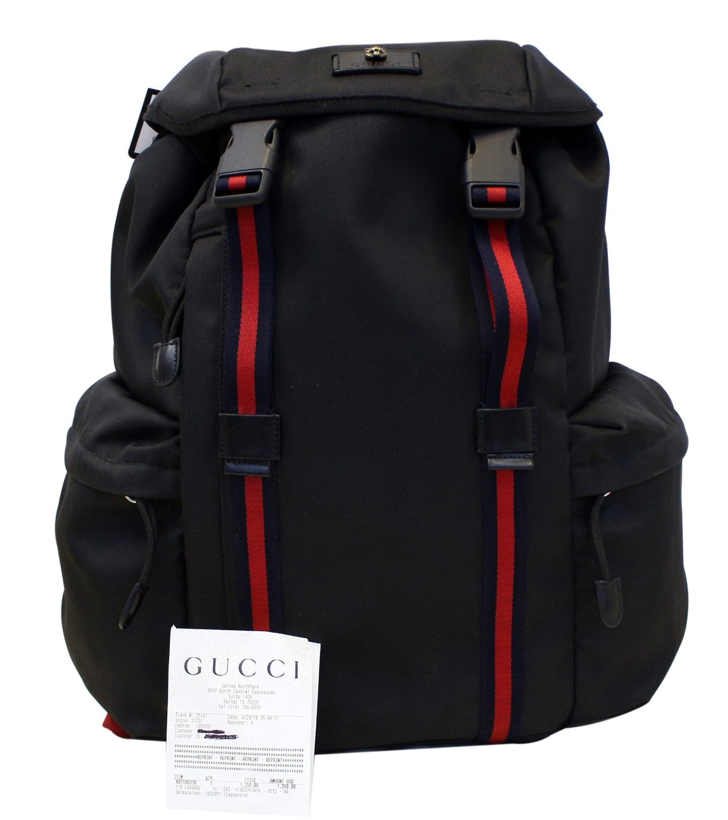 GUCCI Techno Canvas Uni Backpack 429037