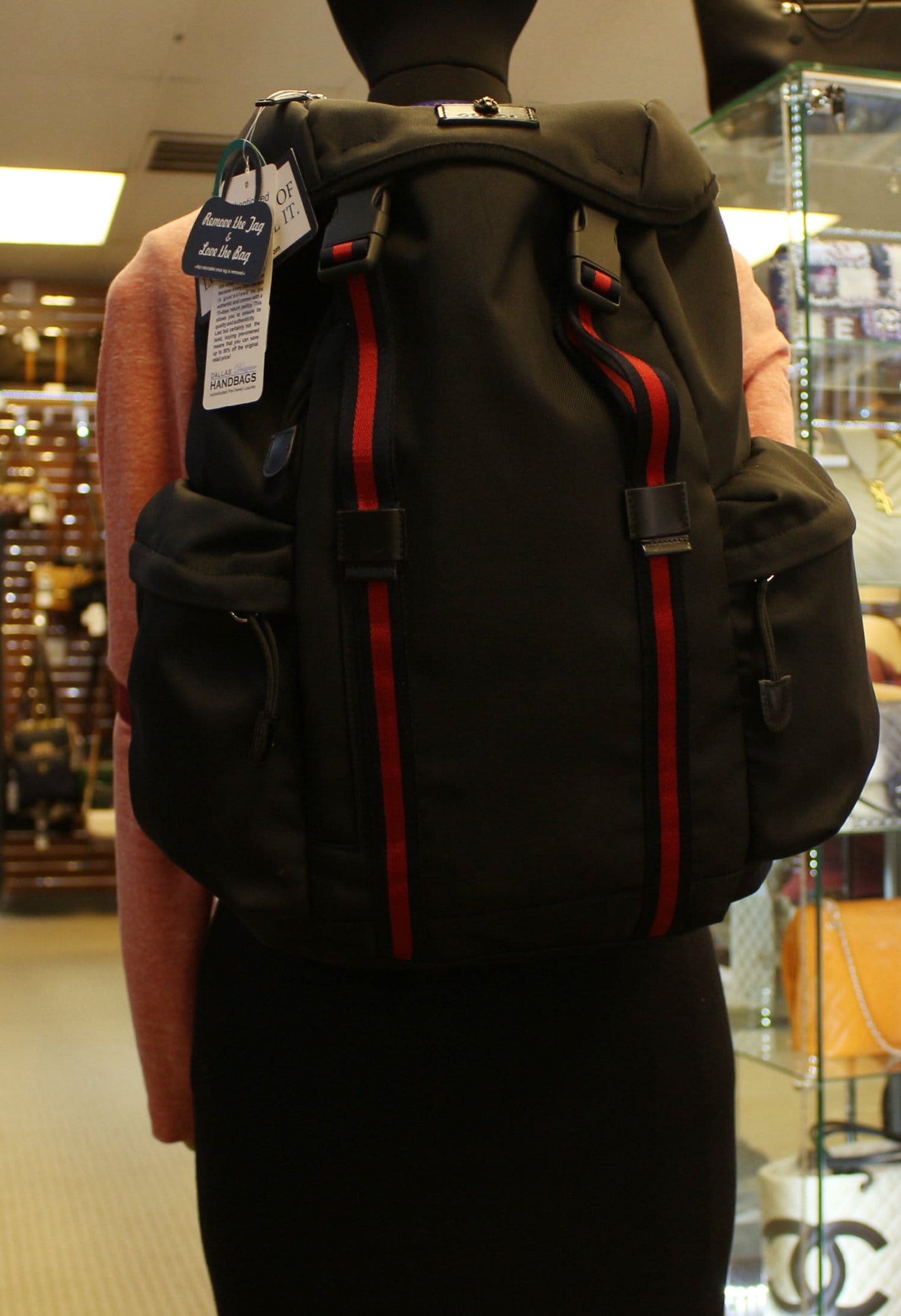 GUCCI Techno Canvas Uni Backpack 429037