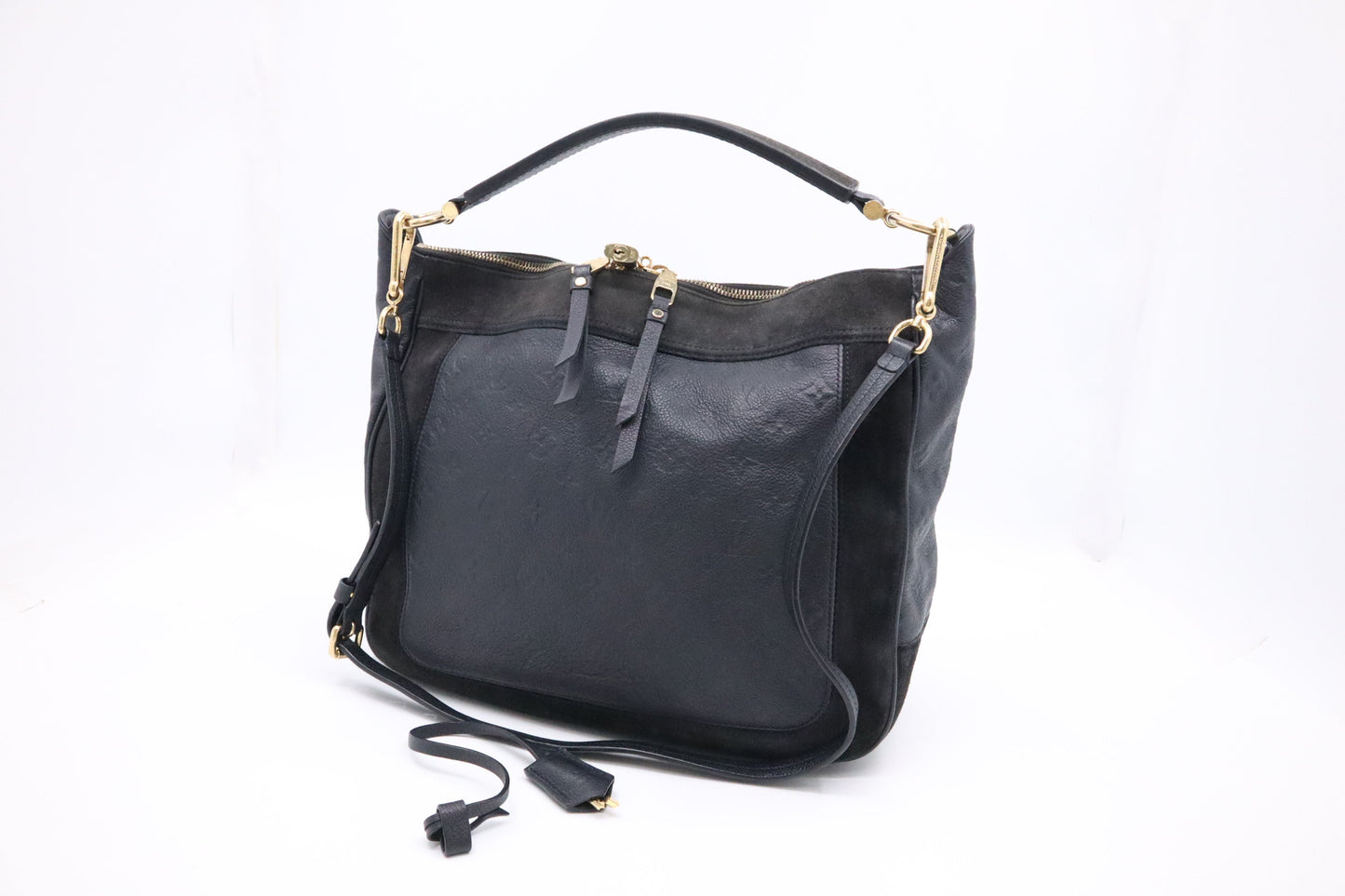 Louis Vuitton Audacie in Navy Blue Empreinte Leather