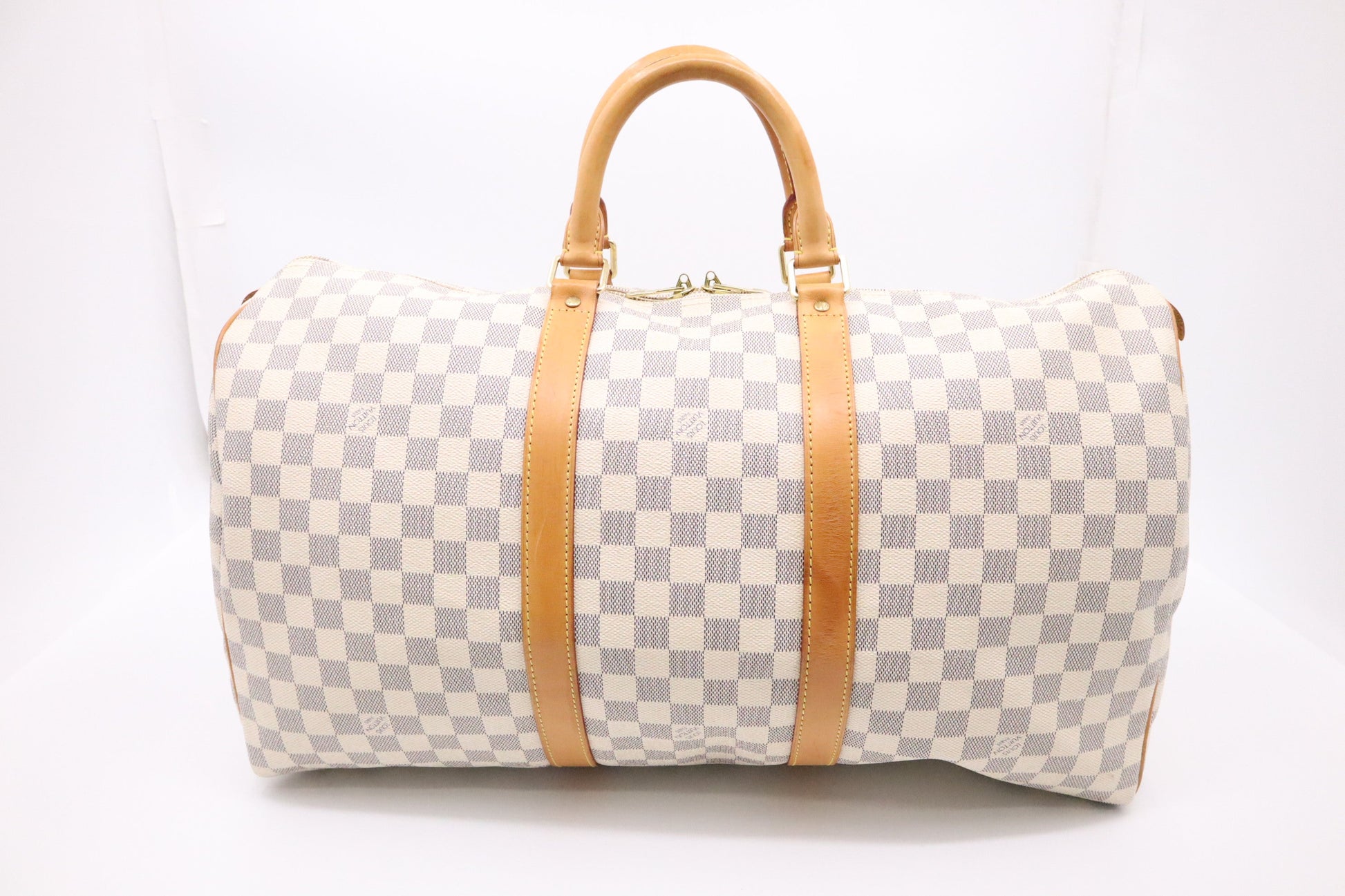 Louis Vuitton Keepall 50 in Damier Azur Canvas