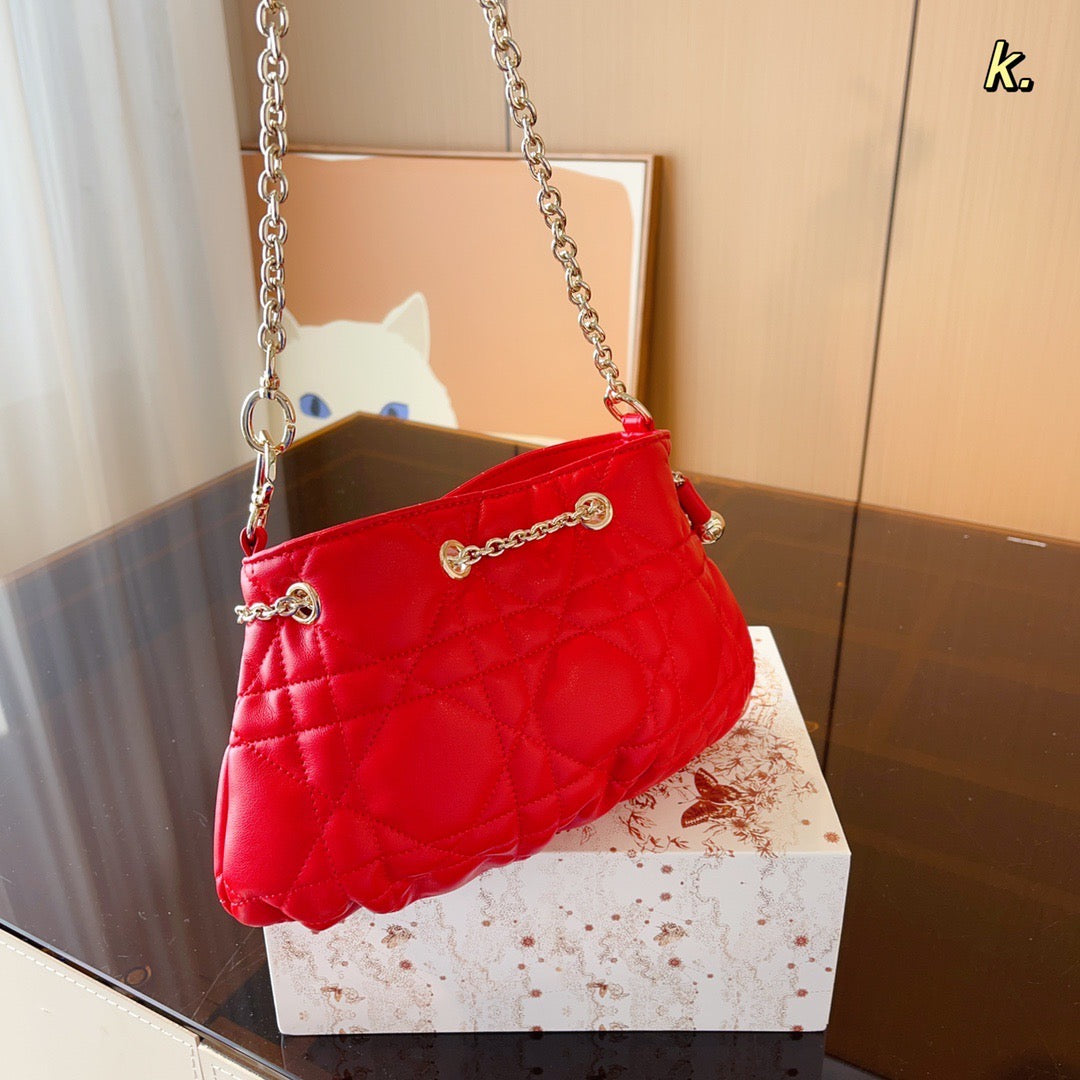 Dior Chain Leather Crossbody