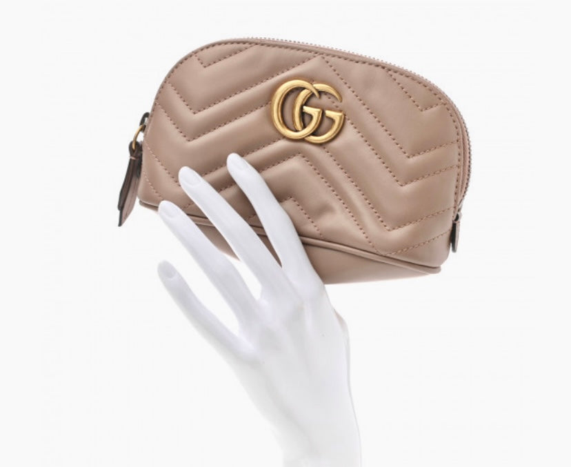 Gucci Caro Leather Clutch
