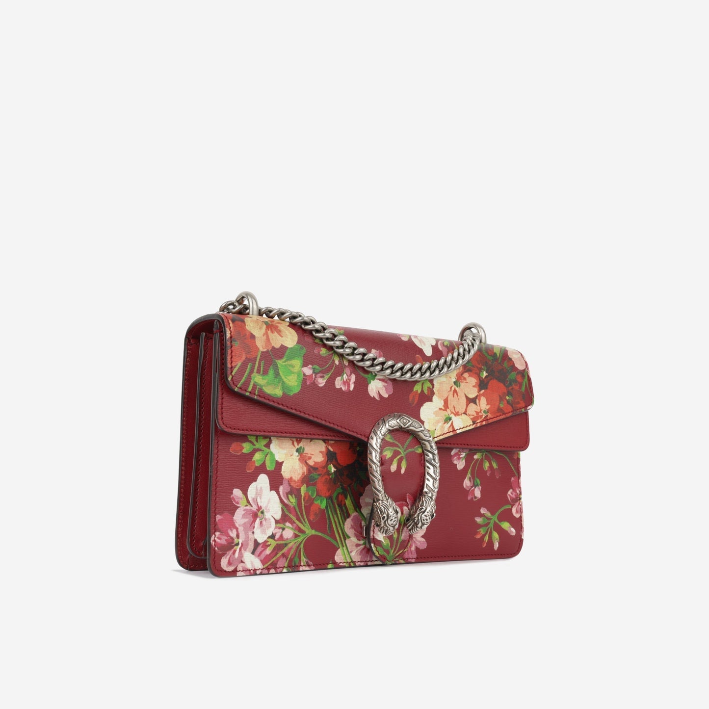 Gucci Small Dionysus - Red Blooms Calfskin