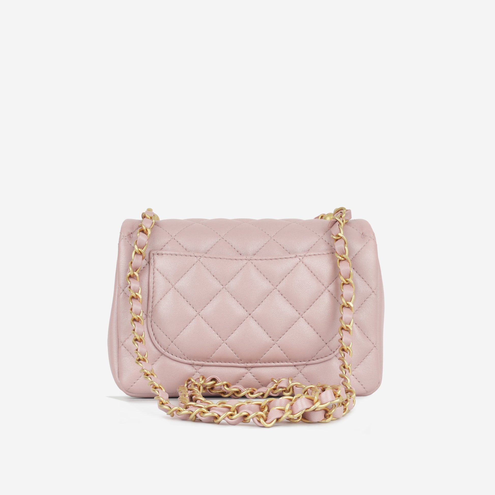 Chanel Mini Square Pearl Twist
