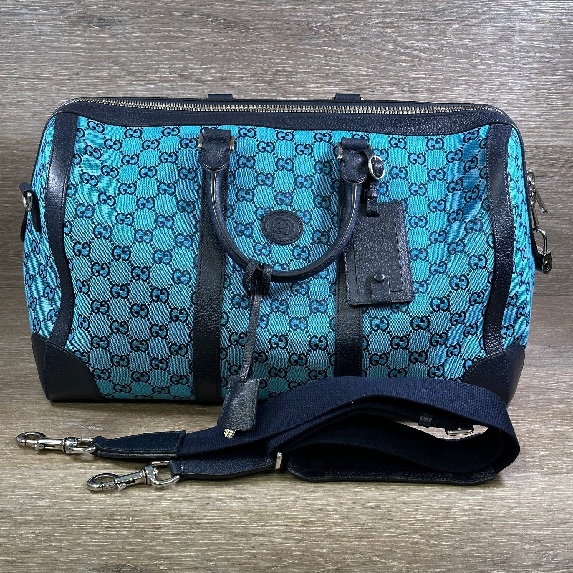 Gucci Quilted Canvas Shoulder Bag