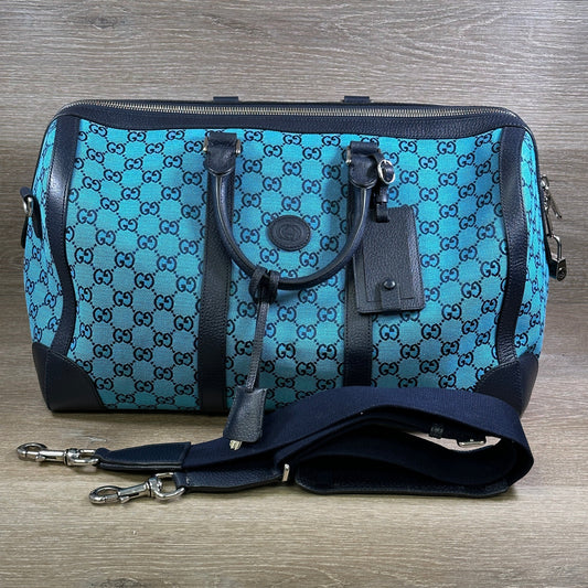 Gucci Quilted Canvas Shoulder Bag