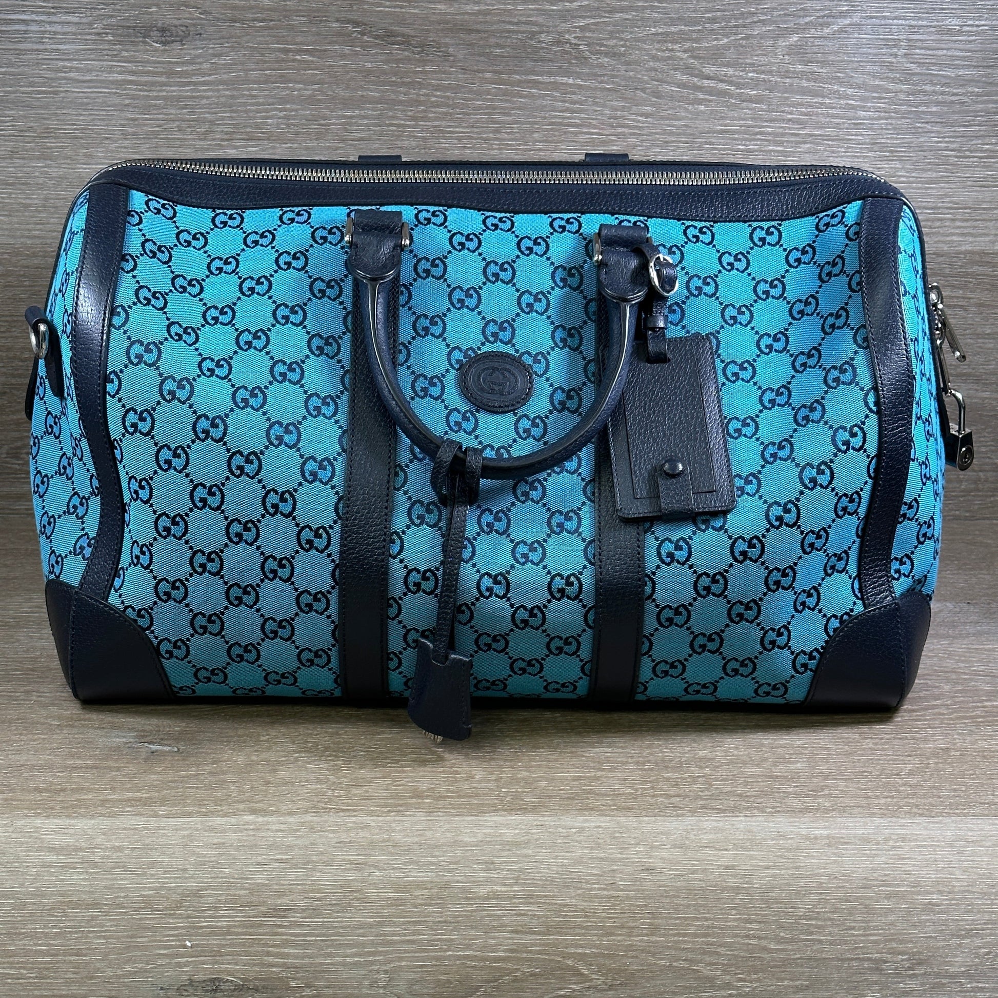 Gucci Quilted Canvas Shoulder Bag