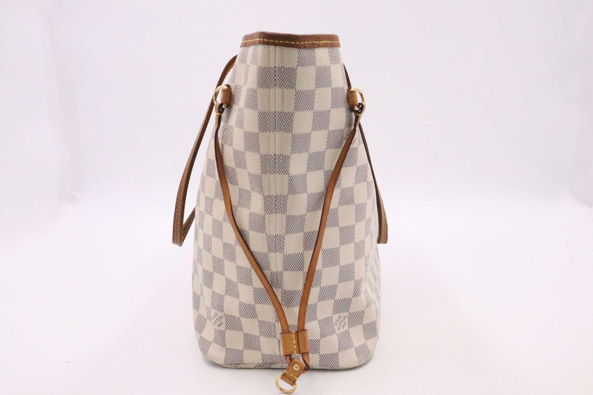 Louis Vuitton Neverfull MM in Damier Azur Canvas