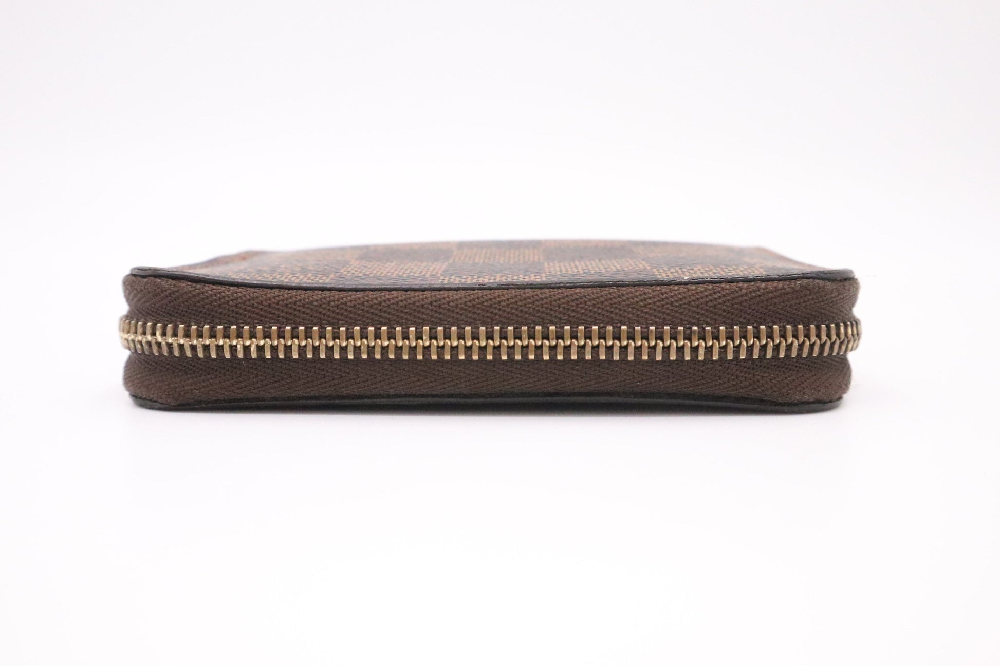 Louis Vuitton Compact Wallet in Damier Ebene Canvas