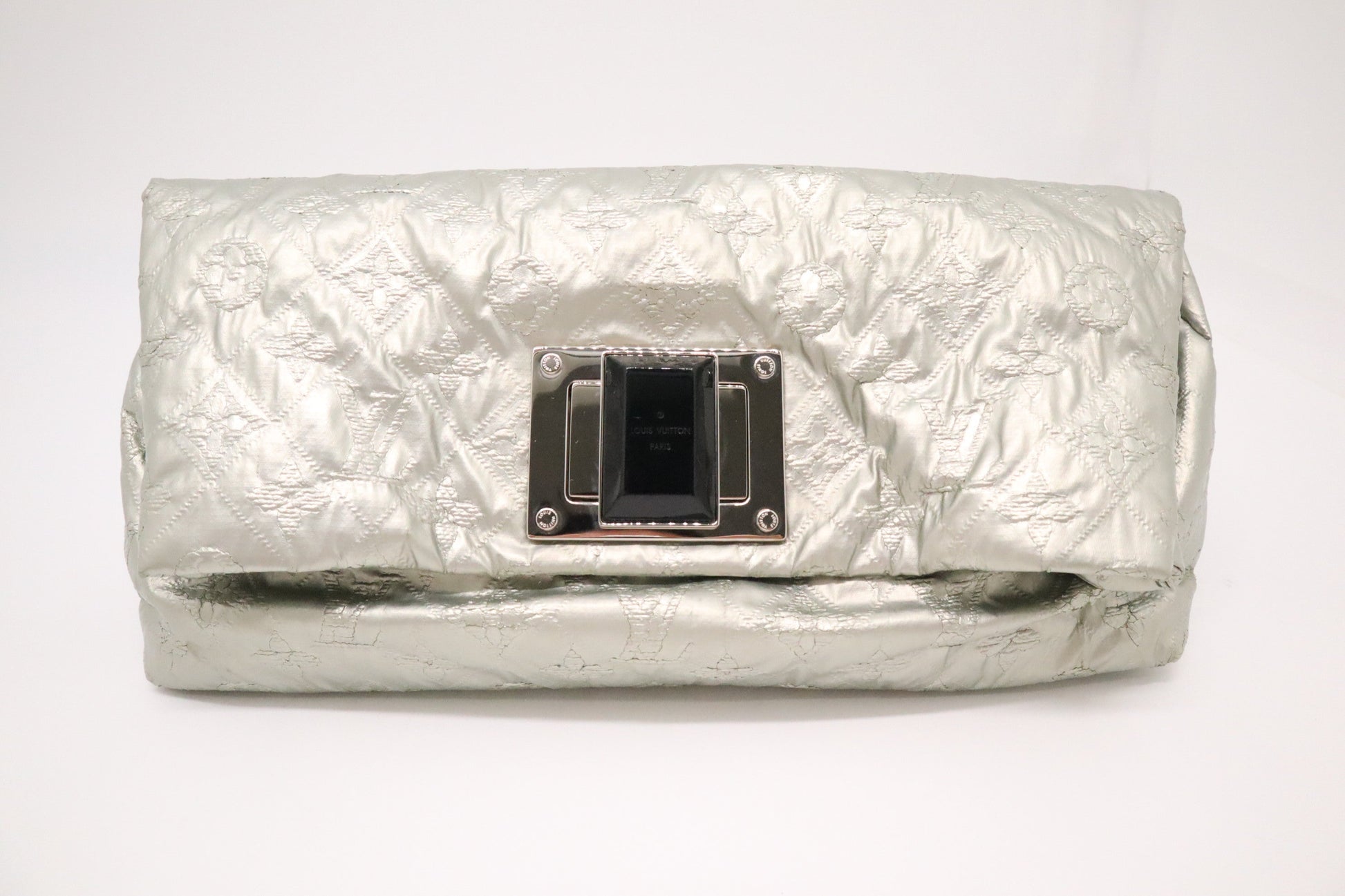Louis Vuitton Altair Clutch in Champagne Gold Leather