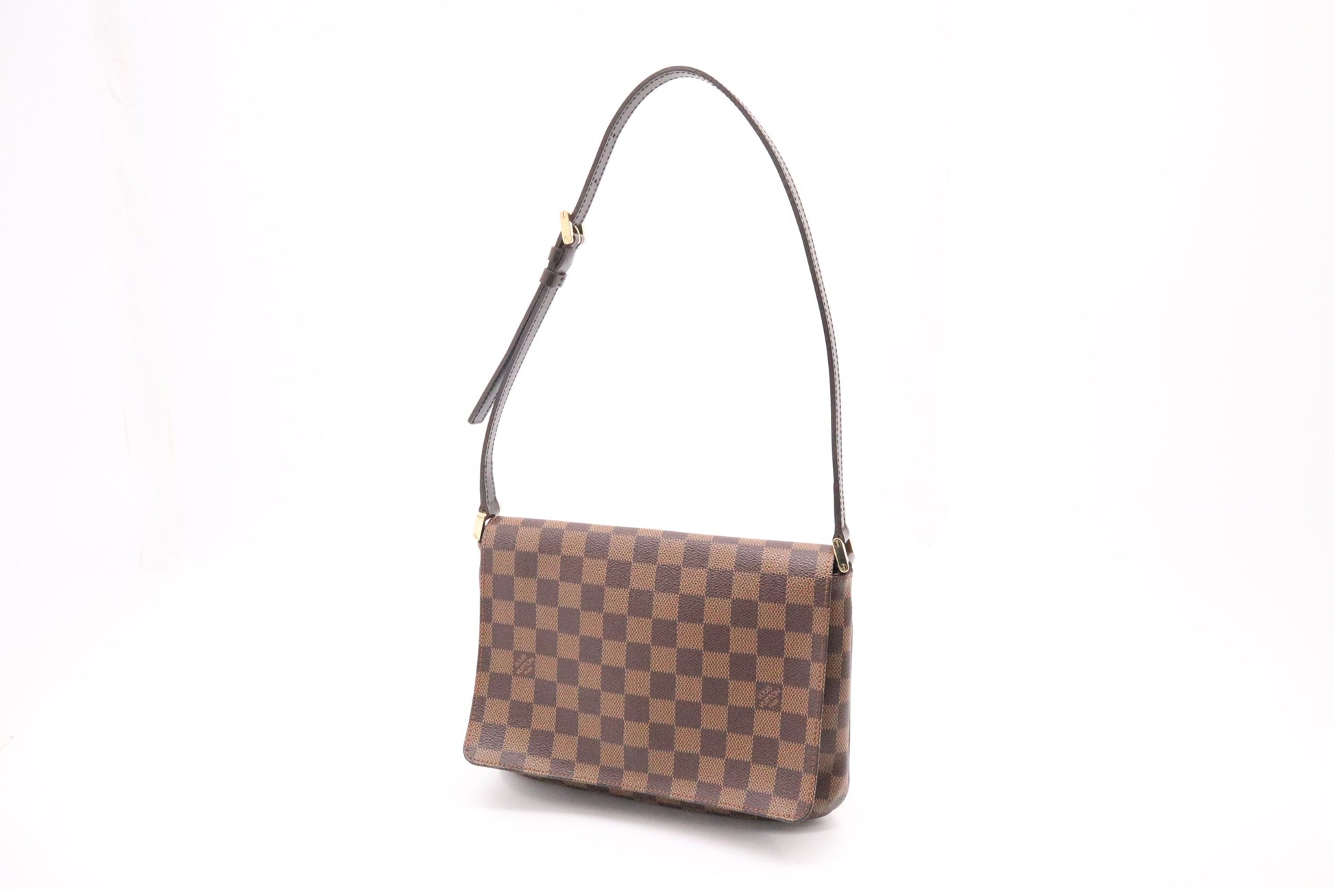 Louis Vuitton Mtte Tango Short in Damier Ebene Canvas