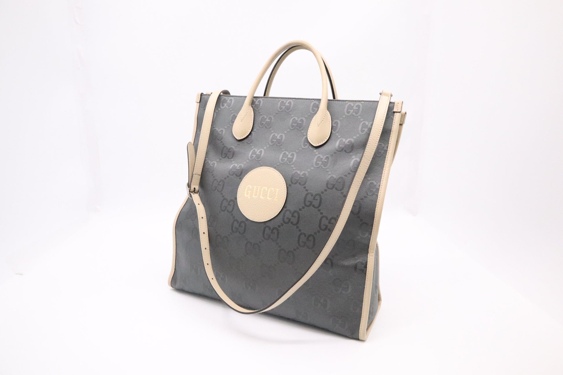 Gucci Off The Grid Tote in Grey Econyl Canvas