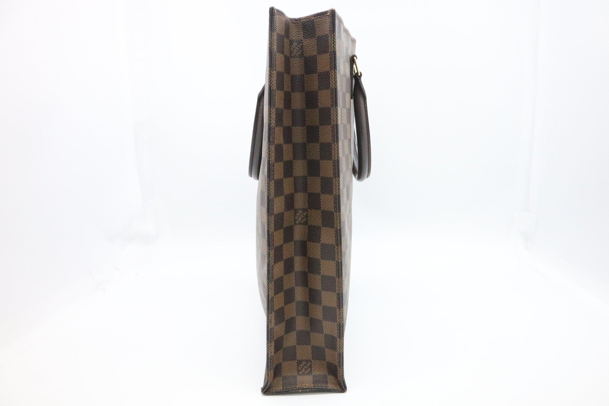 Louis Vuitton Sac Plat in Damier Ebene Canvas