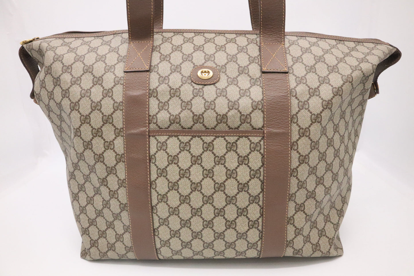 Gucci Travel Tote in GG Supreme Canvas