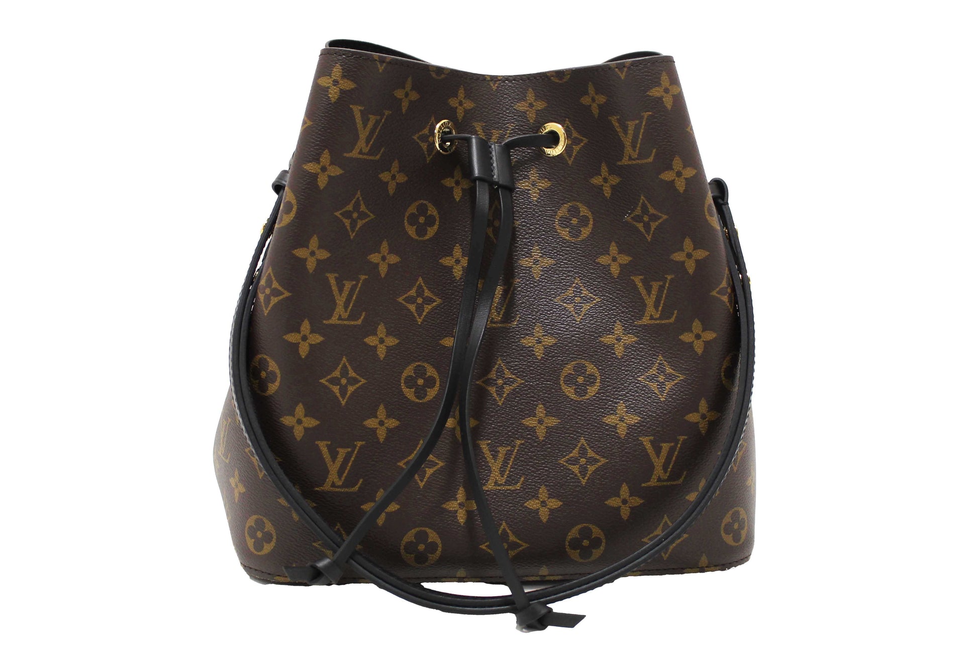 Louis Vuitton Classic Monogram Black NeoNoe Shoulder Bag
