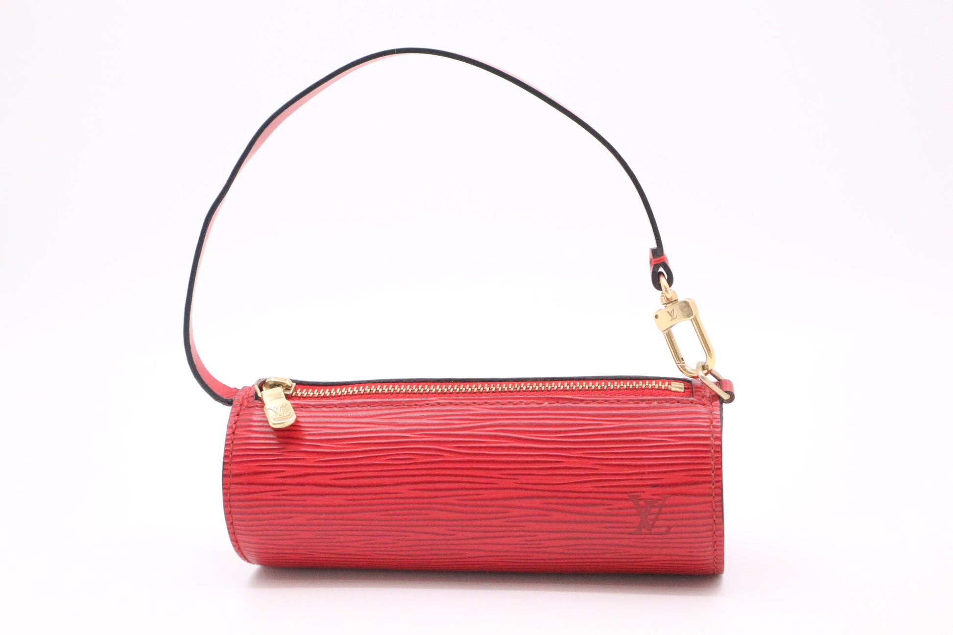 Louis Vuitton Paillon Pouch in Red Epi Leather