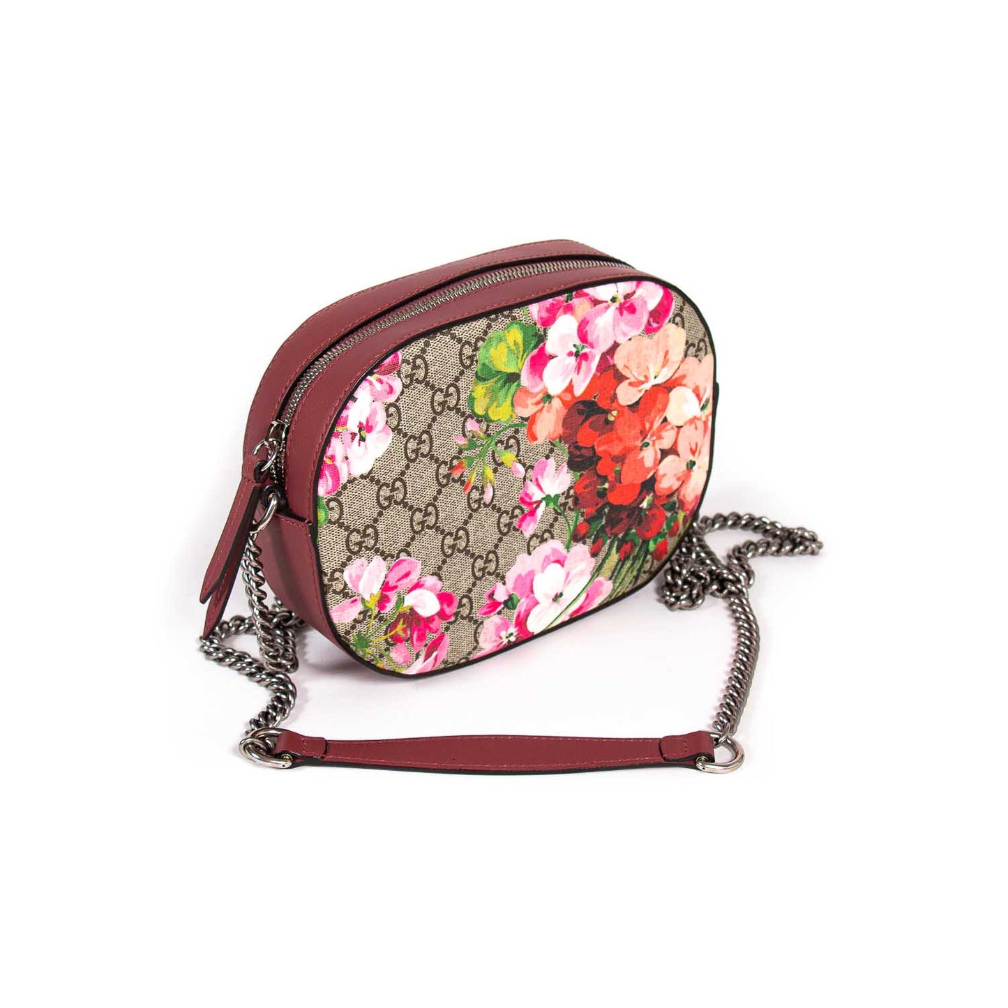 Gucci Leather Chain Crossbody Style 4