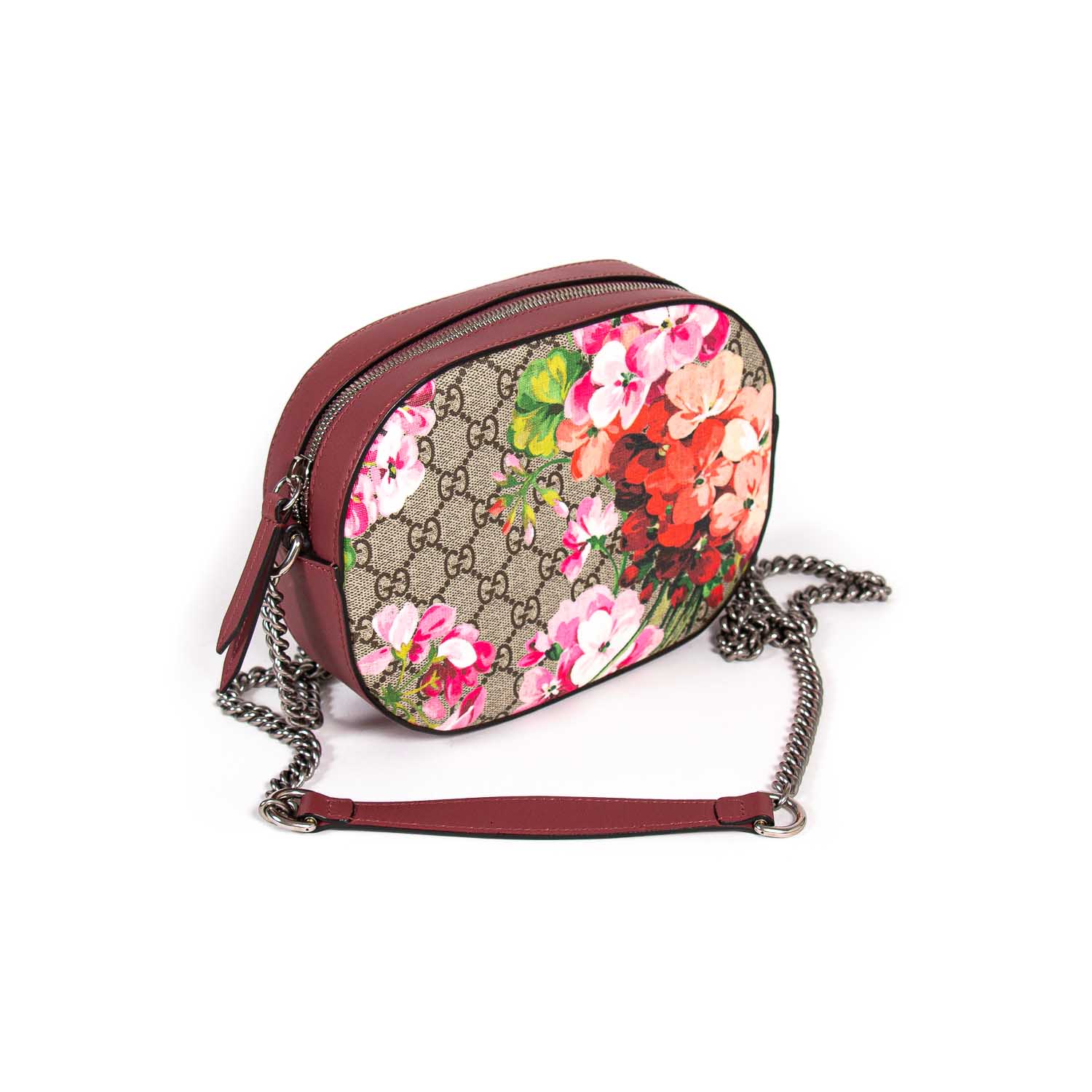 Gucci Leather Chain Crossbody Style 4