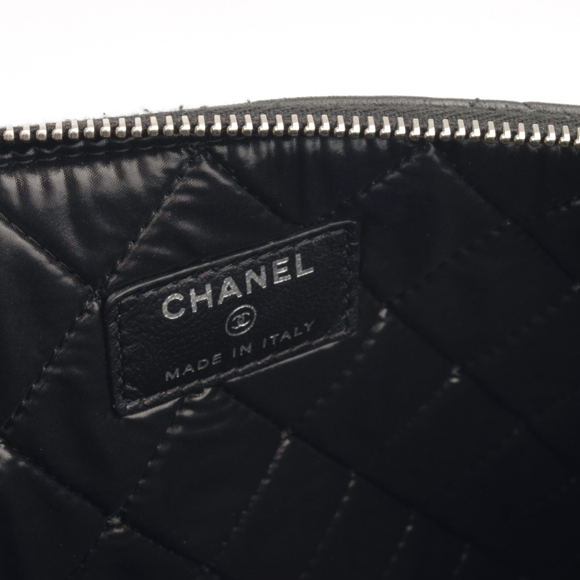 Chanel Quilted Tweed O-case