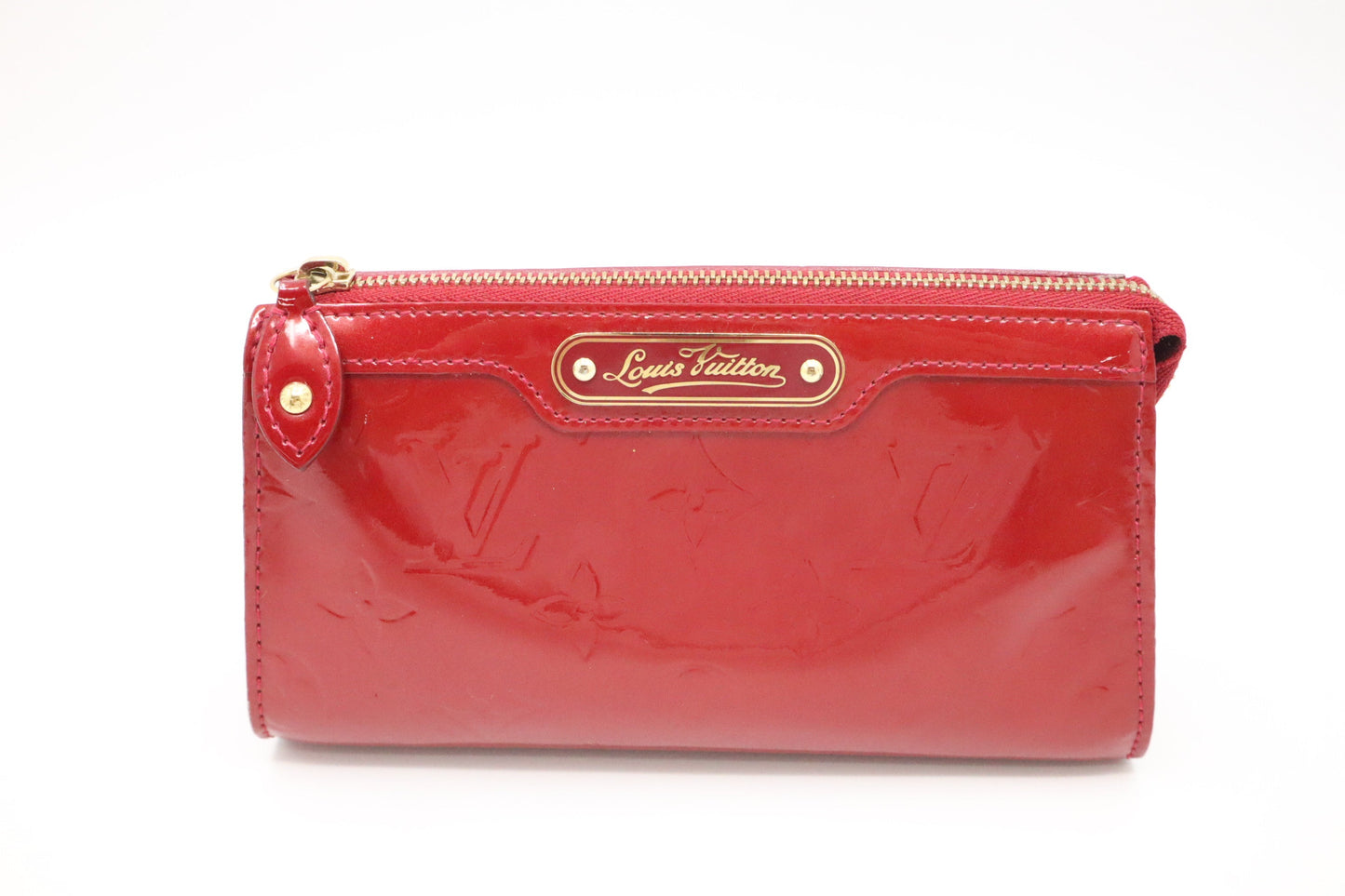 Louis Vuitton Troe Cosmetics Pouch in Pomme D`Amour Vernis Leather