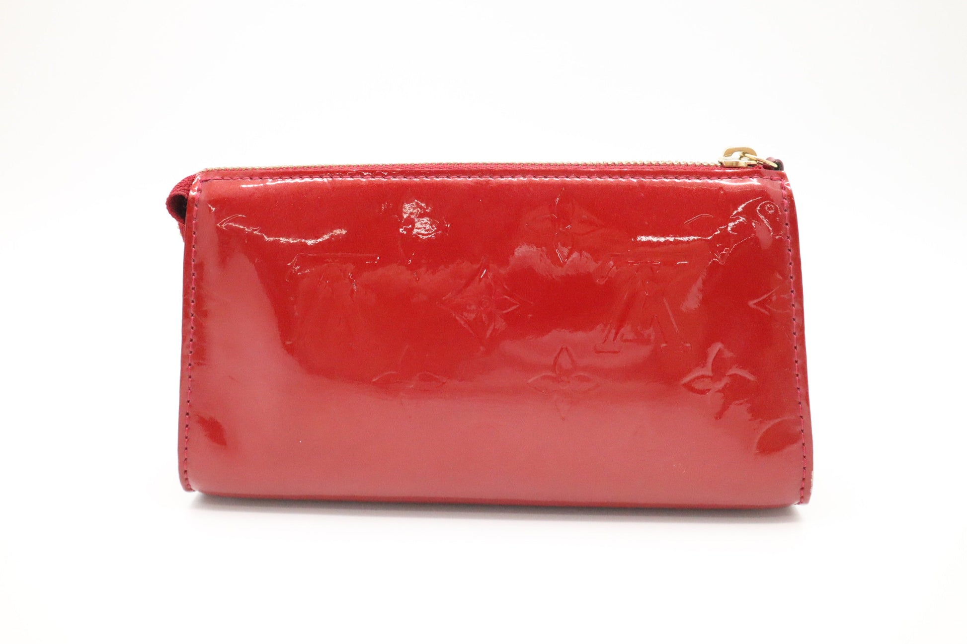 Louis Vuitton Troe Cosmetics Pouch in Pomme D`Amour Vernis Leather