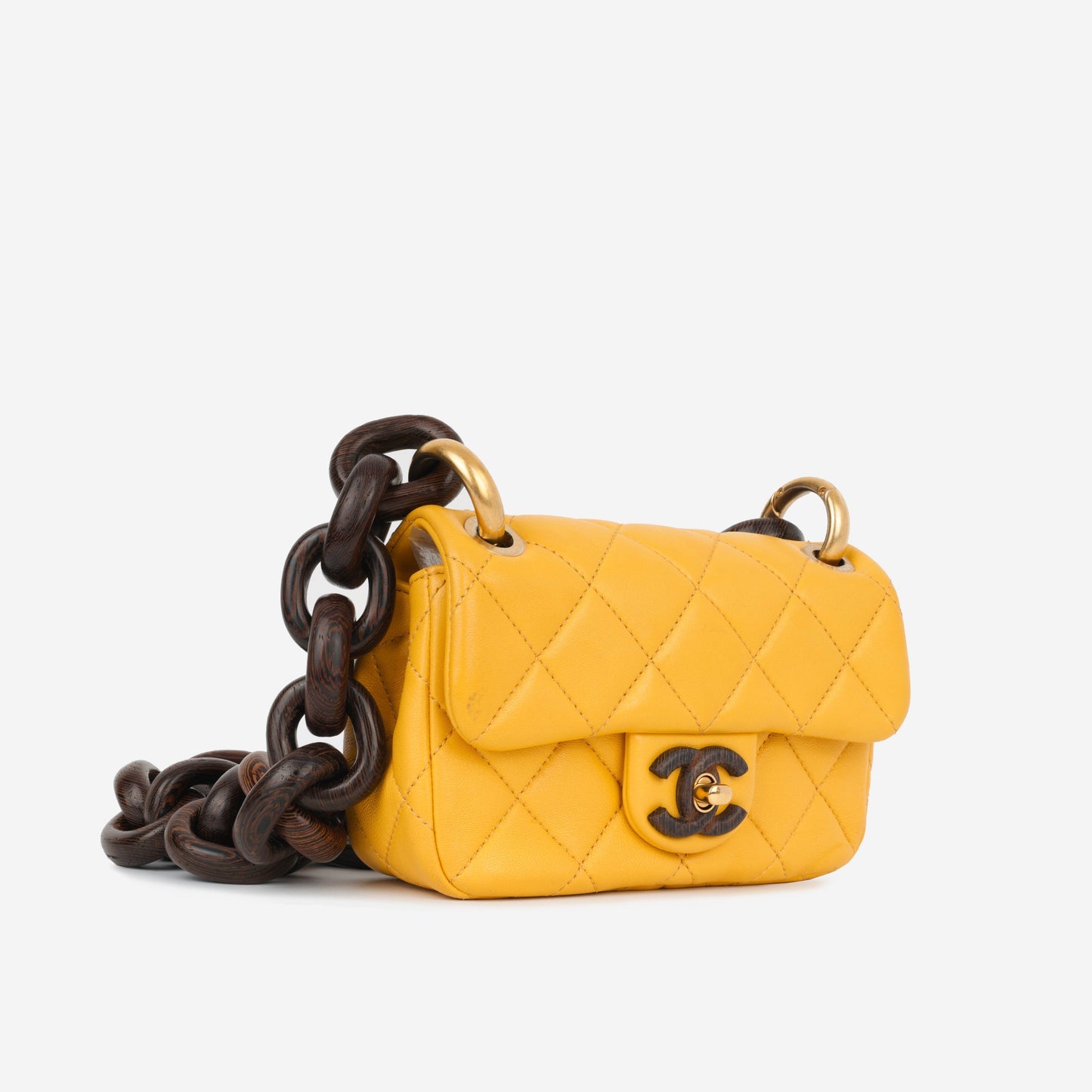 Chanel Mini Square Wenge Wood