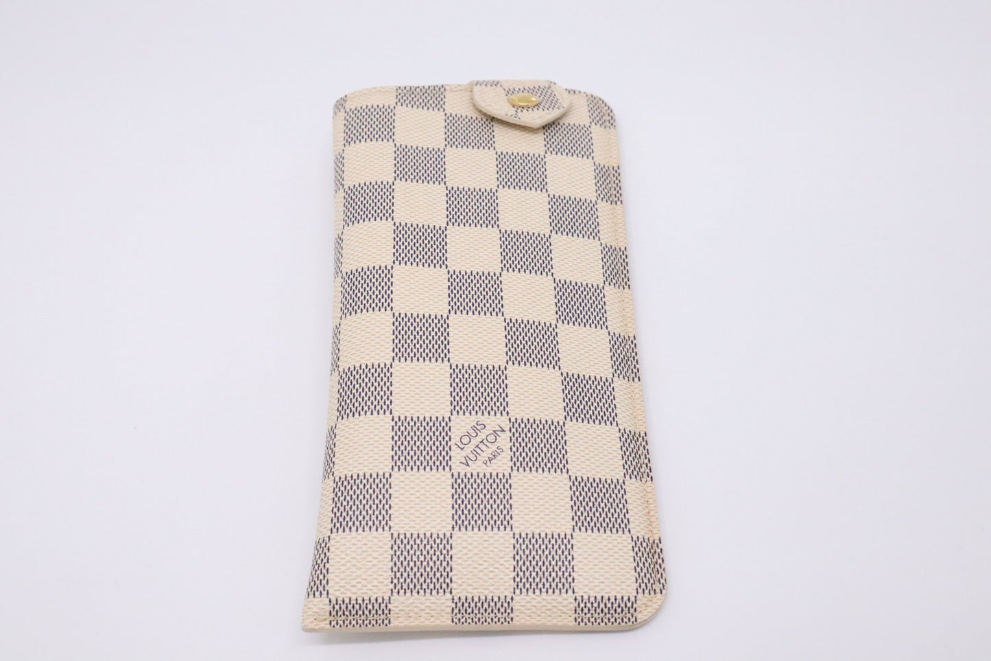 Louis Vuitton Glasses Case in Damier Azur Canvas