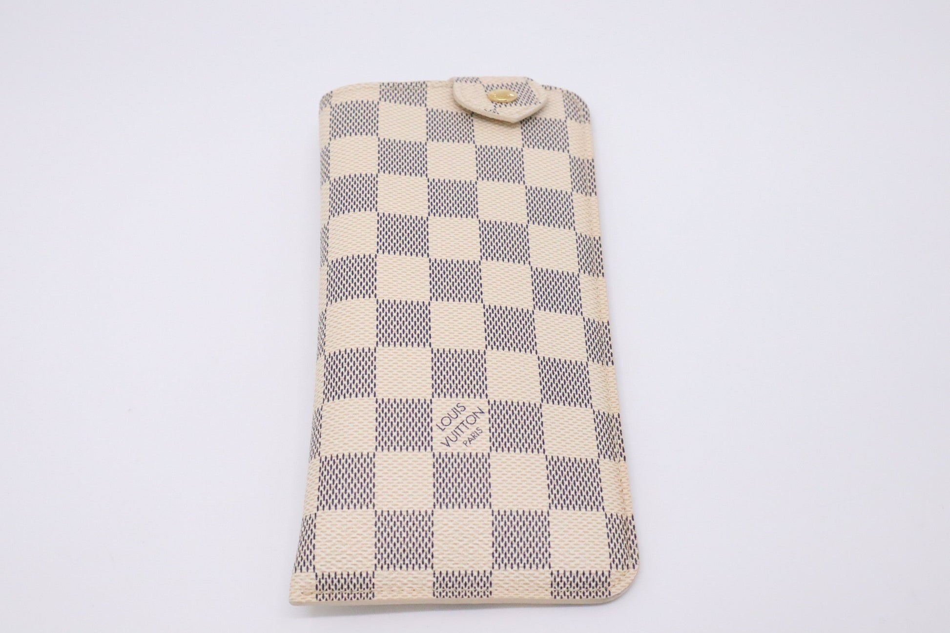 Louis Vuitton Glasses Case in Damier Azur Canvas