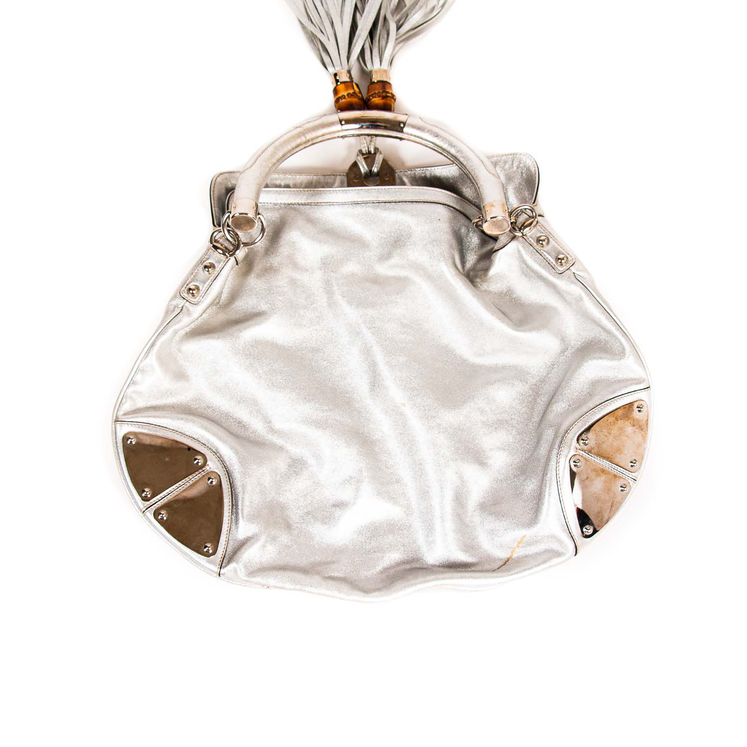 Gucci Leather Canvas Handbag Style 4
