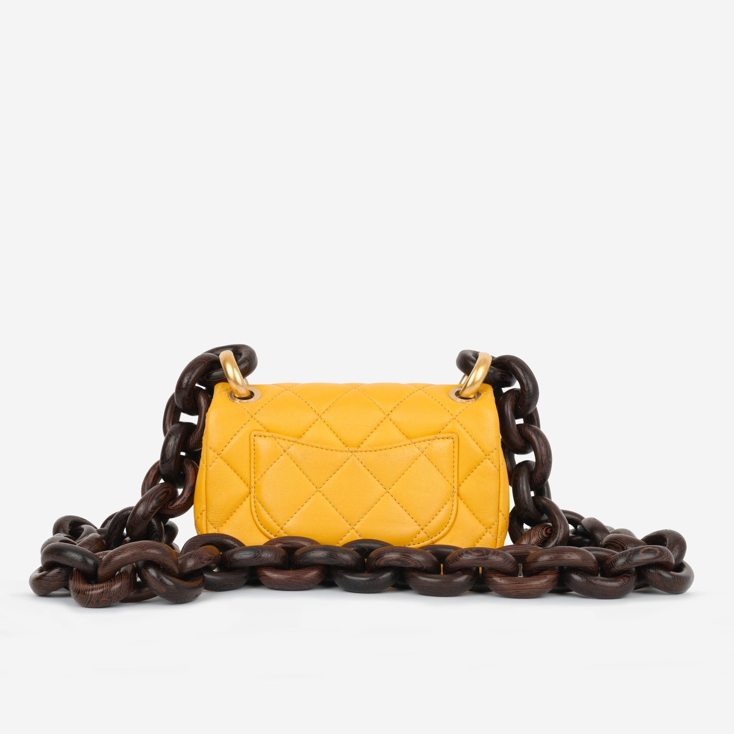 Chanel Mini Square Wenge Wood