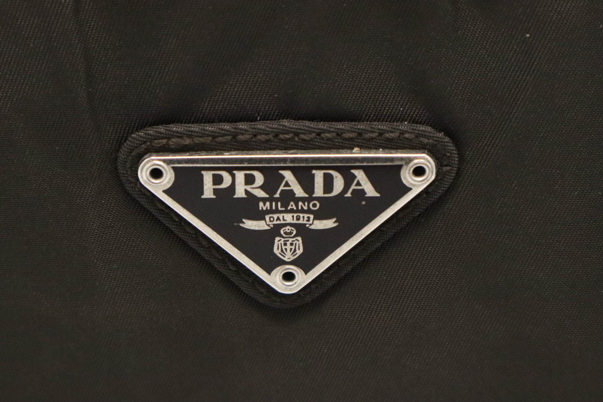 Prada Business Bag in Brown Nylon